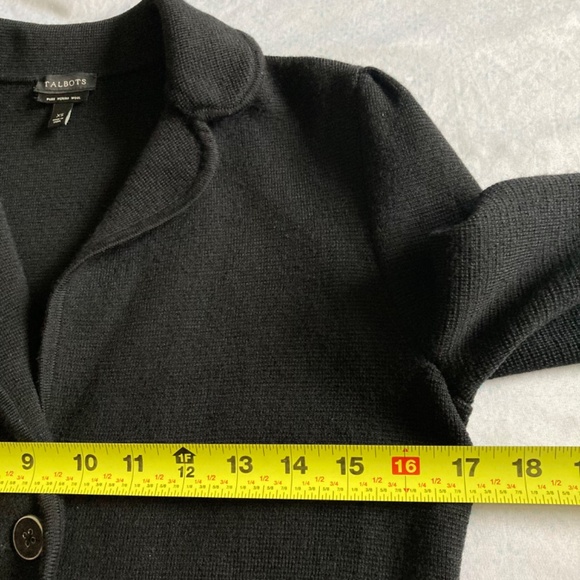 Talbots women’s pure merino wool cardigan - Picture 4 of 5
